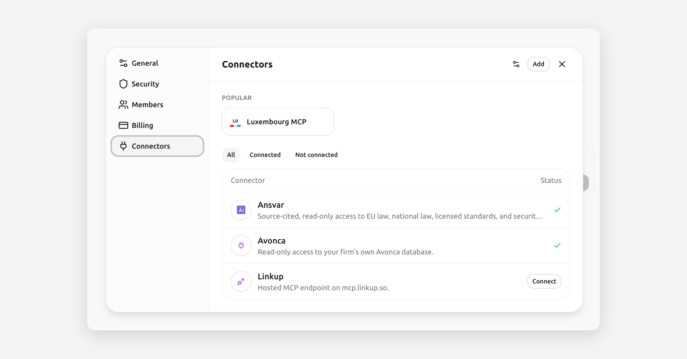 AI Connectors are here